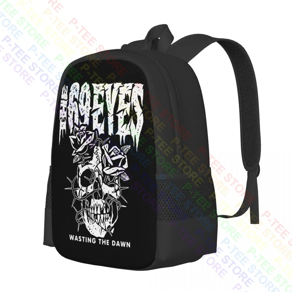 The 69 Eyes Skull And Roses Wasting The DawnBackpack Large Capacity Softback Sports Style