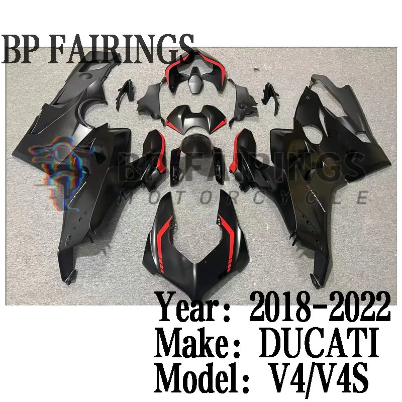 

Для DUCATI panigale V4 2018 2019 2020 2021 2022 Новые мотоциклетные полные обтекатели из АБС-пластика для ducati V4 V4S 18 19 20 21 22 Кузовы