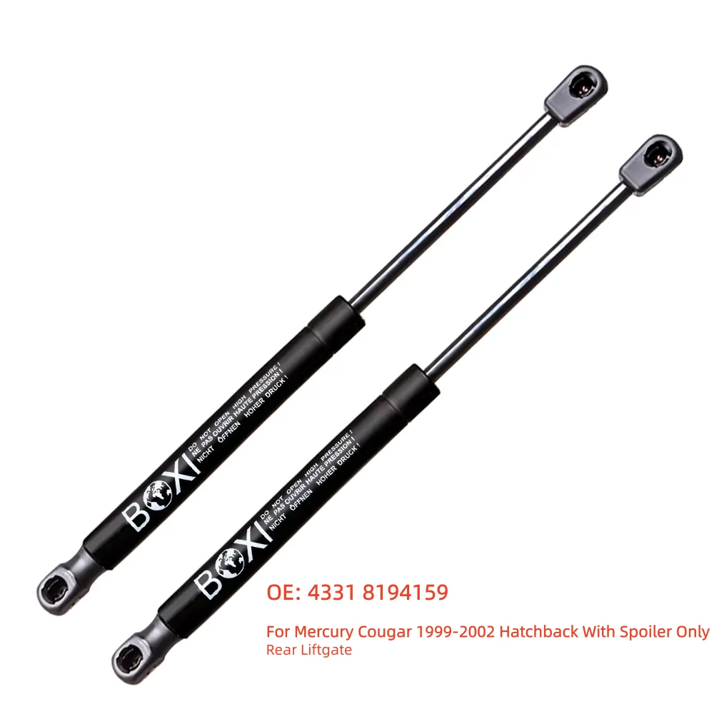 2pcs Liftgate Gas Spring Shock Lift Support 4331 8194159 For Cougar 1995-2012 With Spoiler Only Lift Struts