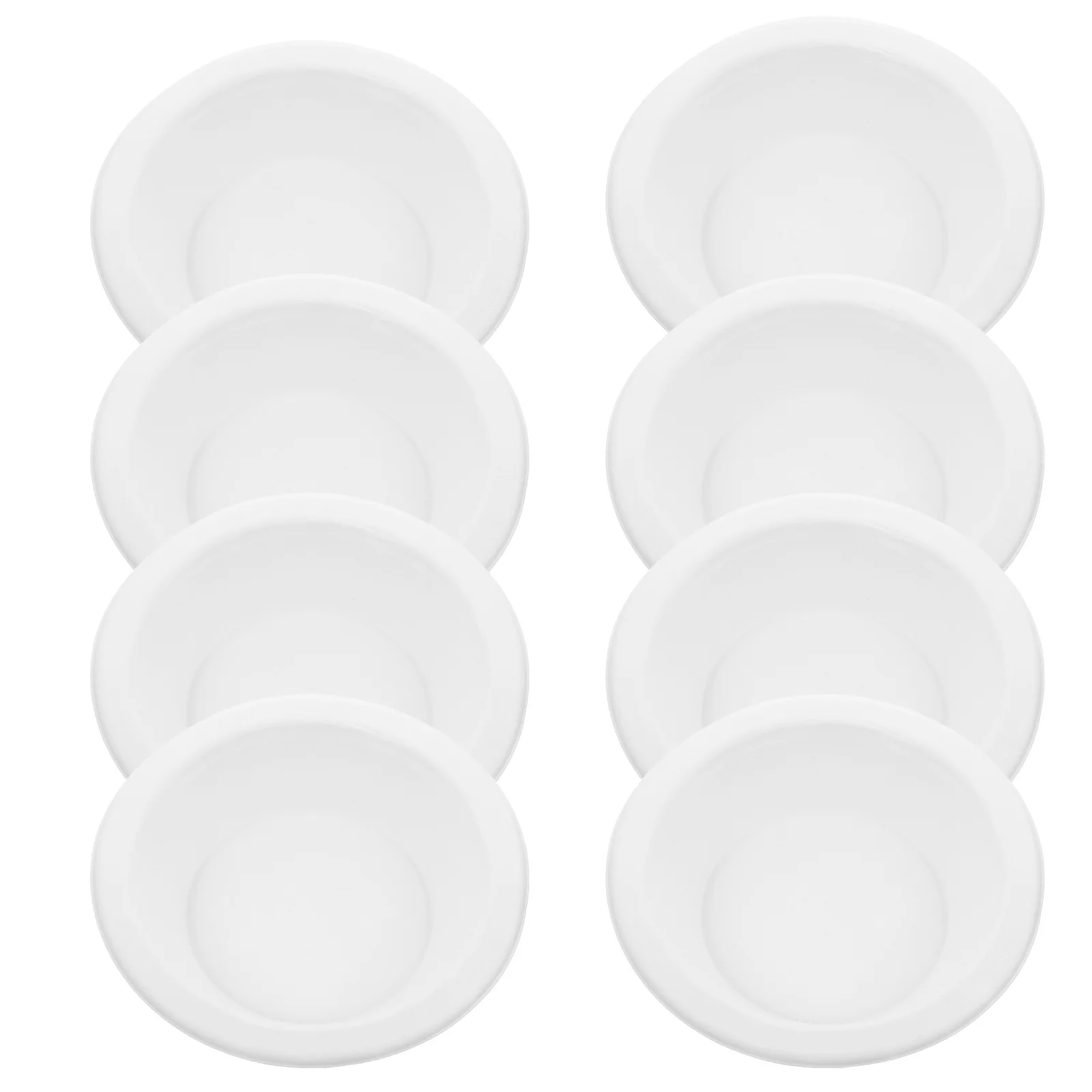 

20Pcs Cat Bowls Disposable Paper Pet Feeding Bowls Multi-Function Durable Lightweight Practical for Daily Use Pets Food Feeders