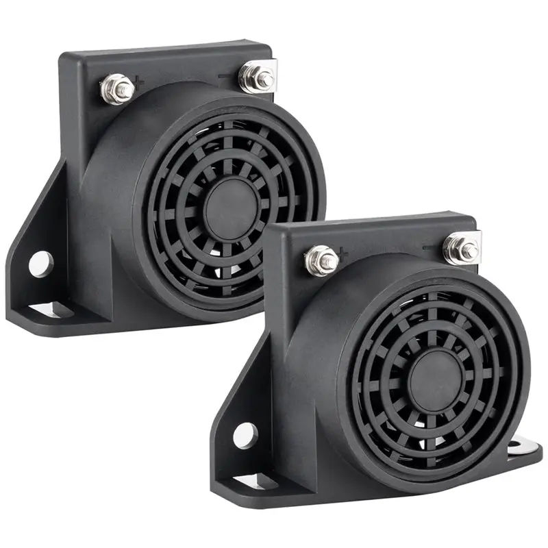 

Надежный автомобильный сигнал заднего хода, 110 дБ, 12-48 В, водонепроницаемый, для грузовиков, фургонов, коммерческого транспорта, тяжелой техники