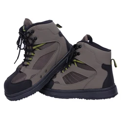 Męskie wędkarskie buty do brodzenia antypoślizgowe muchowe wodery wędkarskie gumowe podeszwy Boot Outdoor oddychające buty trekkingowe