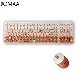 Ergonomic 2.4G Plug and Play Wireless Keyboard Full Size 105 Keys Low-Profile Key Wireless Keyboard For PC/Desktop/Laptop