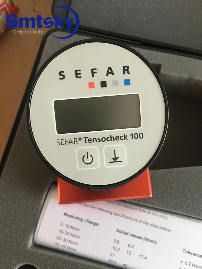 100 Is A State-of-the-art Digital Tension Measuring Gauge That Operates Electronically Tensometer