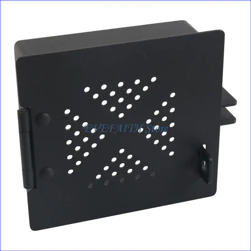 124B غطاء معدني غطاء نهاية الوفير حل تخزين آمن لخراطيم الصرف الصحي معدات التخييم #5