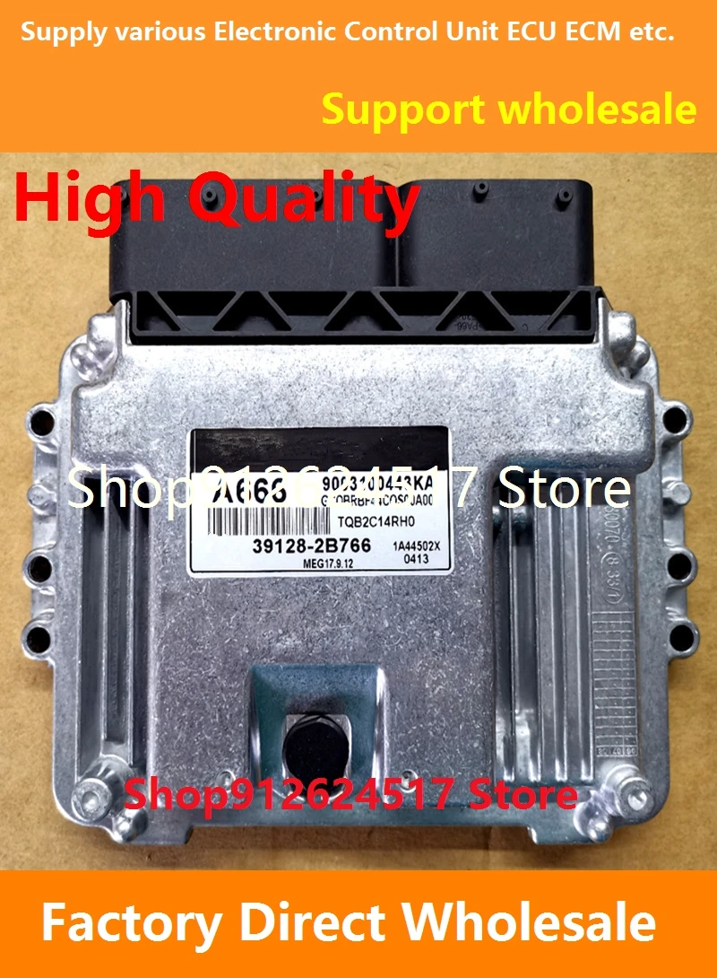 

A666 39128-2B766/70G 39175-2BTA8/G663 39106-2B732/N08 39110-2BAN8 MED17.9.8 ECU Electronic Control Unit ECM For Hyundai KIA
