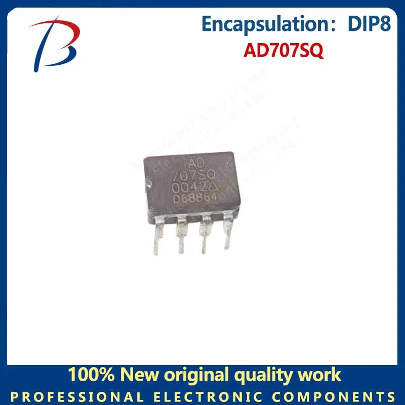 

1PCS AD707SQ operational amplifier chip package DIP8