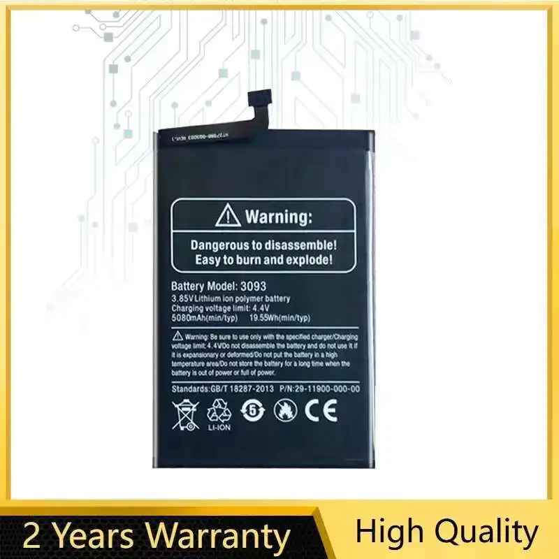 

Replacement Battery For Ulefone Armor X8 3093 Mobile Phone 5080mAh