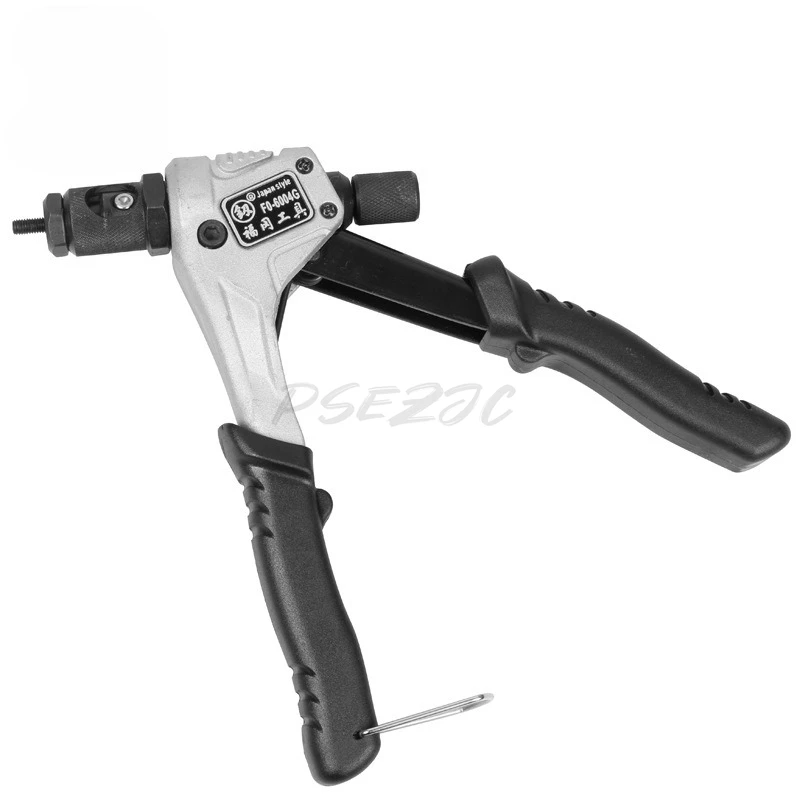 Strumento per pistola per rivetti per dadi per rivetti di livello industriale per risparmiare manodopera con impugnatura comoda e pistola per tirare il nucleo manuale