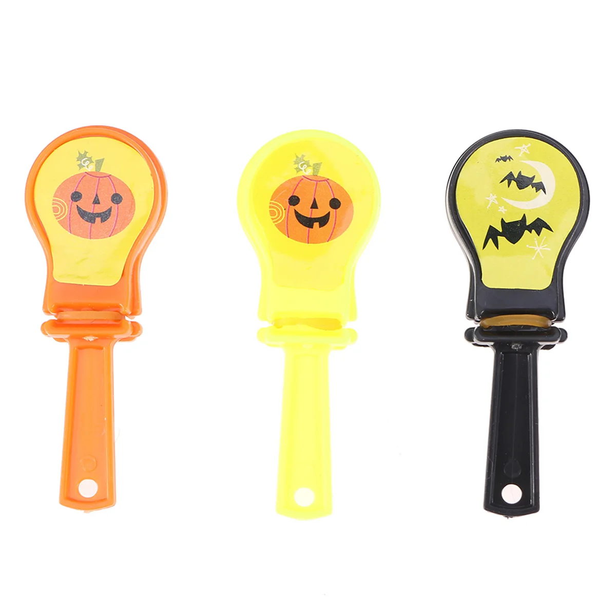 12 Pcs Concert Props Hand Clapper Clapping Device Applause Maker Pumpkin Clappers Funny Hands