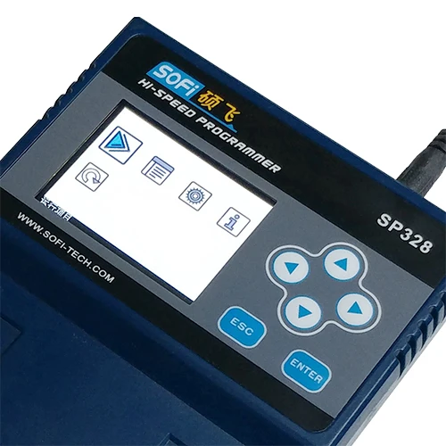 SP328P high-speed mass production programmer SPI NOR/NAND FLASH programmer