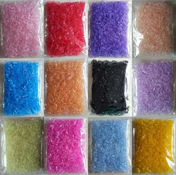 200pcs/set Fashion Colorful Elastic Pet Rubber Band Disposable Rubber Bands for Hair Loops and Ropes for Dog Cat Pet Supplies