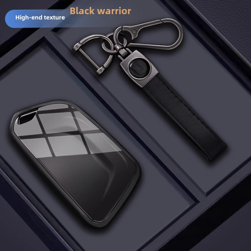 

Car Key Case Cover Shell Fob for Cadillac 2015-2019 ATS CT6 CTS DTS XT5 Escalade ESV SRX STS XTS ELR Remote Key Holder Keychain