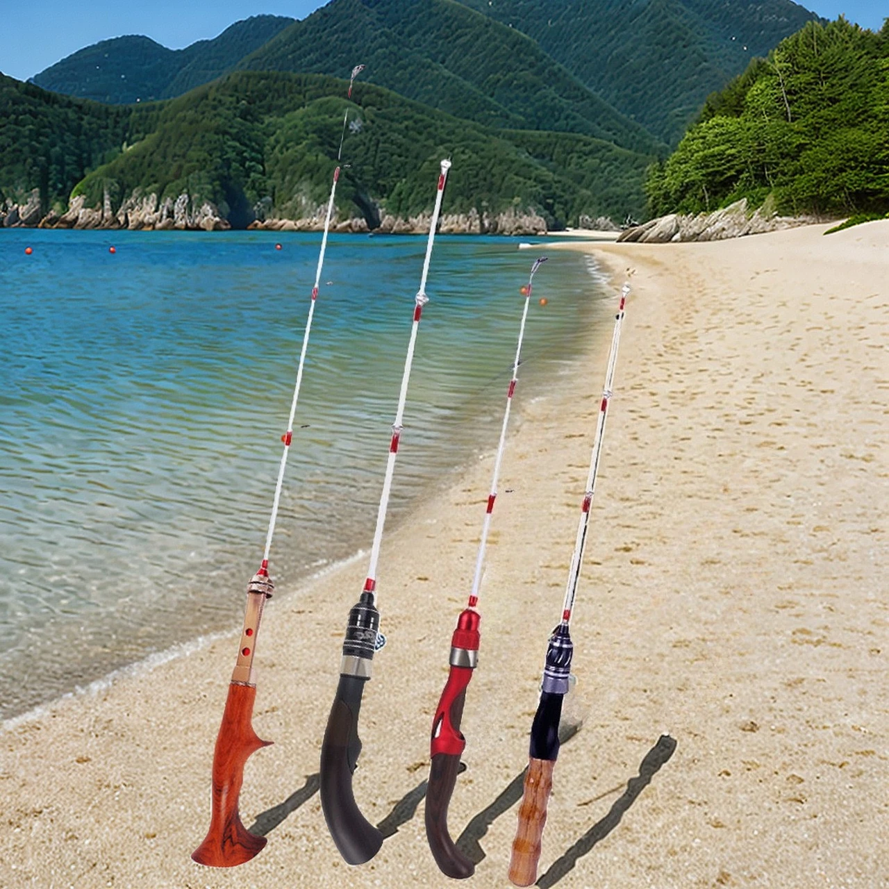 

Telescopic Spinning Rod with Feeder and Bait Holder for Shore Casting and Sea Fishing Beginners and Pros Alike