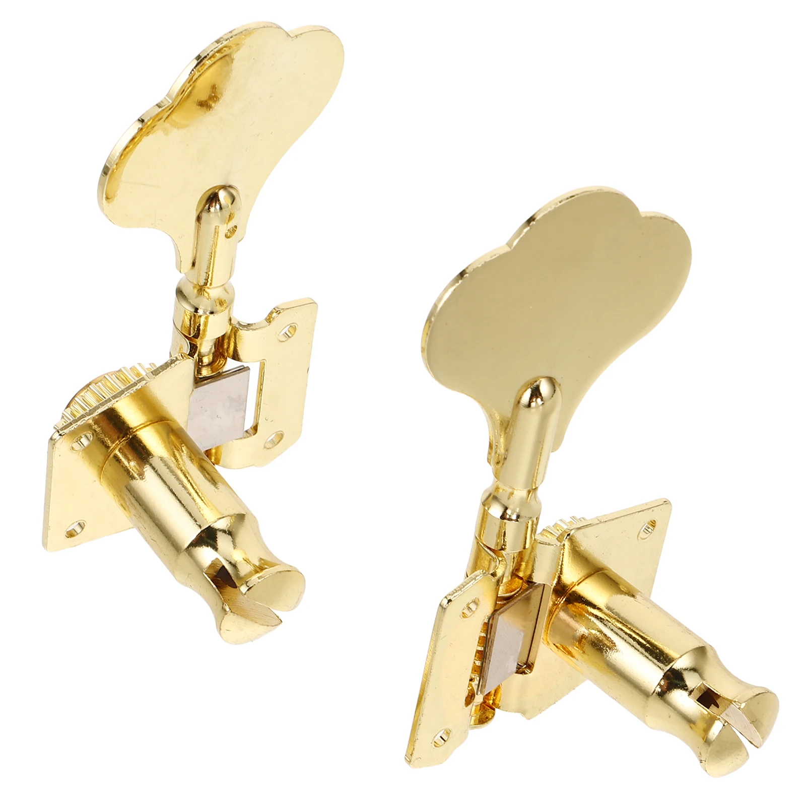 

2pcs Bass Guitar Tuning Pegs Replacement Machine Heads Locking Tuners Electric Durable Easy Install String Keys Accessories