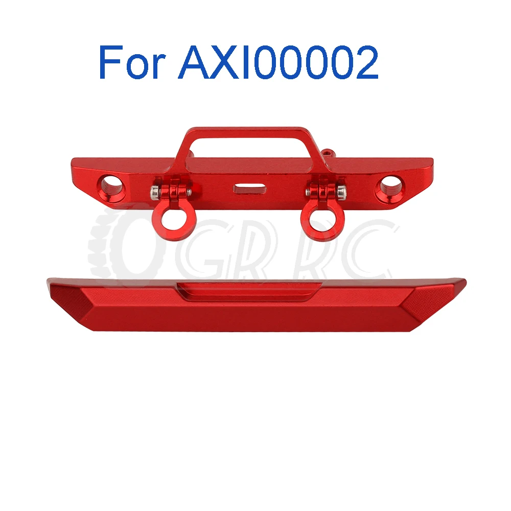 Aluminum Alloy Front Rear Bumper for Axial SCX24 90081 C10 AXI00002 AXI00005 AXI00006 1/24 RC Crawler Car Metal Upgrade Parts