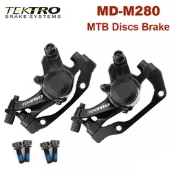 TEKTRO M280 Mountain Bike Line Pulling Disc Brake for 160mm rotor MTB Disc Brakes Wire-controlled mechanical disc brake