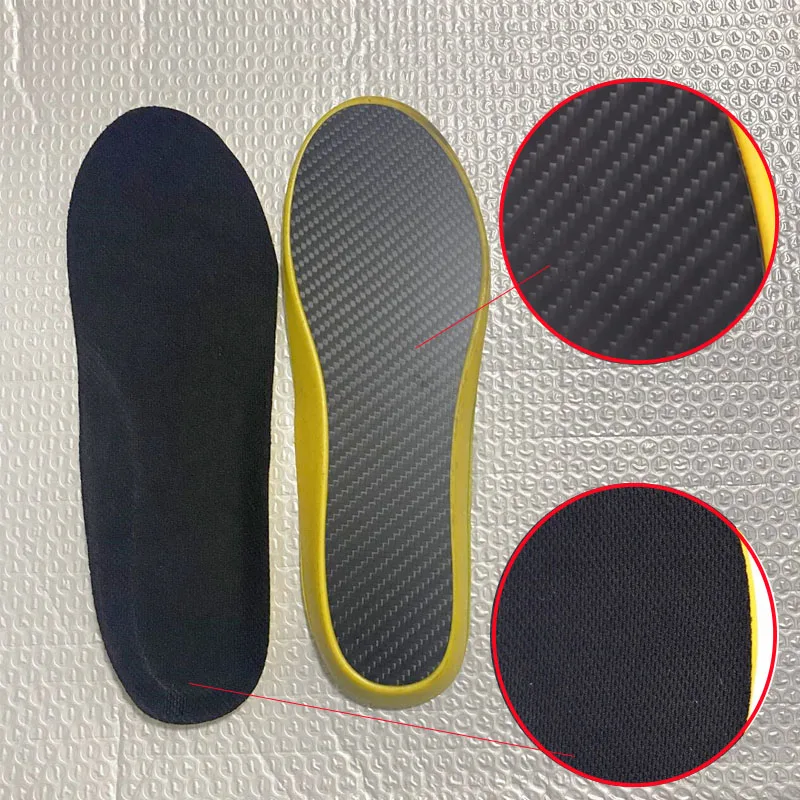1Pair Full Shoe Sole Carbon Plate High Quality Insoles-Whole foot Carbon Plate insoles-High Elastic Carbon Orthopedic Insoles