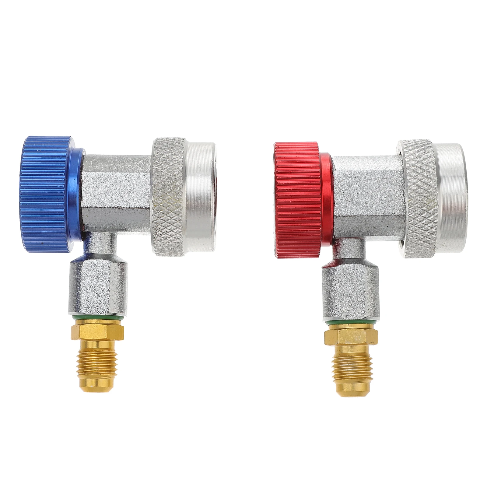 

Car Air Conditioning Tool Set Quick Coupler Adapter 1 4 Male Flare Side Fitting Manifold Gauge Hvac Recharge Service