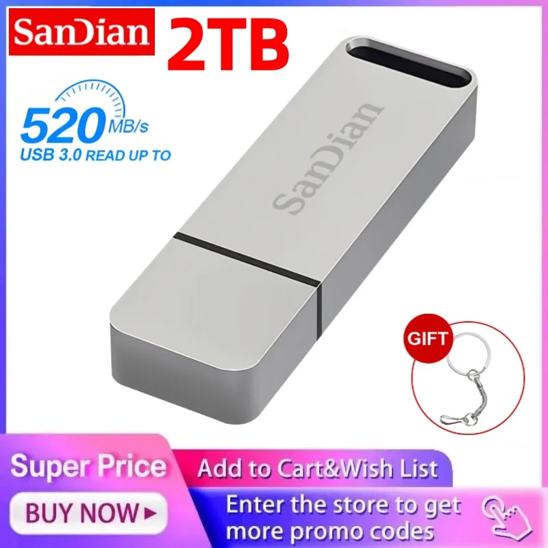 Original TYPE-C USB Flash Drive OTG 2-IN-1 USB3.0 High Speed Pendrive 128GB USB C Stick Flash Memory Card 512GB For Laptop/PC