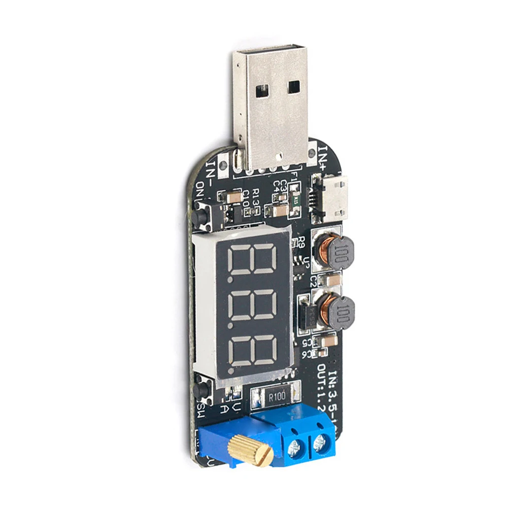 4-13V Input USB Adjustable Step-Up Step-Down Power Supply Module With Constant Voltage And Current For R&D And DIY Projects