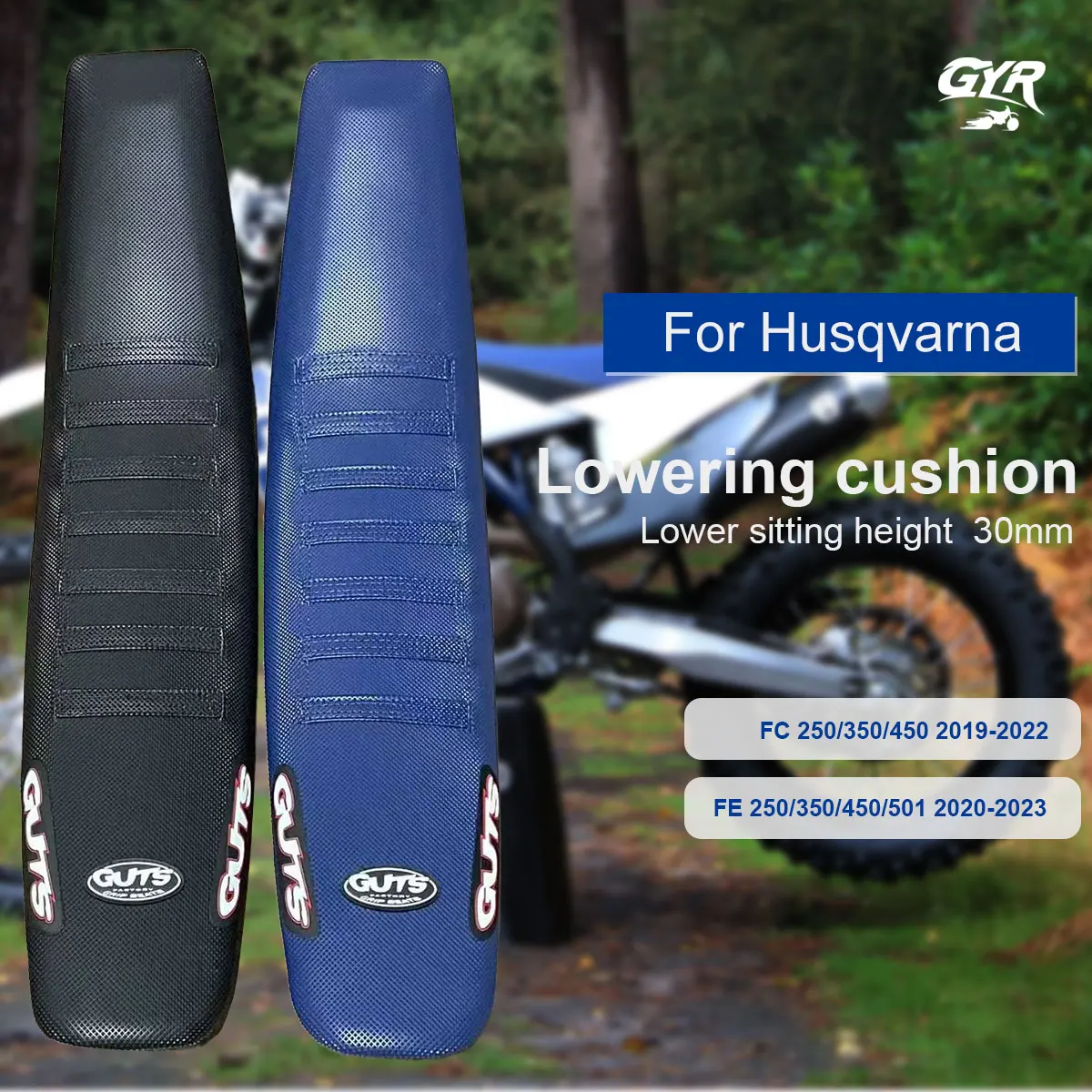 

For 2019-2023 Husqvarna Lowering Cushion Motocross Lowering Cushion Lowering Seat Height