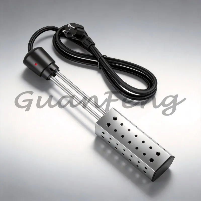 Safe Immersion Water Heater Rod, Fast Heating Electric Heating Pipe for Water Bucket