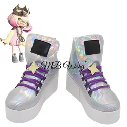 Game Splatoon Pearl Houzki  Cosplay Shoes Sneakers Anime Role Play Halloween Carnival Christmas Party Custom Made Men Women