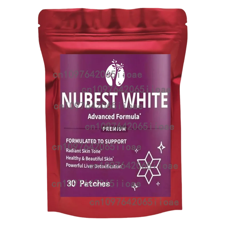 

30 Patches Glutathione and Milk Thistle Extract - Skin Brightening - Supports Beautiful Radiance -Antioxidant and Detoxification