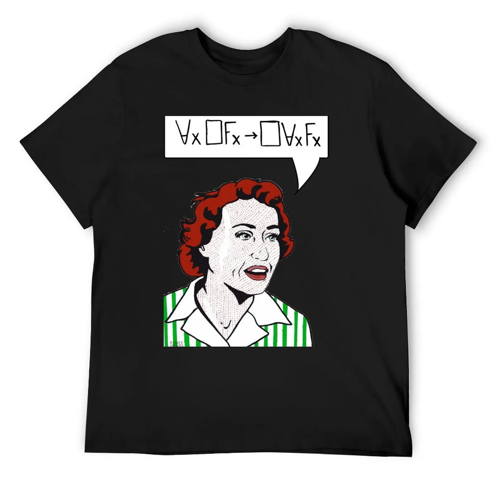 

Ruth Barcan Marcus T-Shirt vintage clothes man clothes for a boy anime heavy weight t shirts for men
