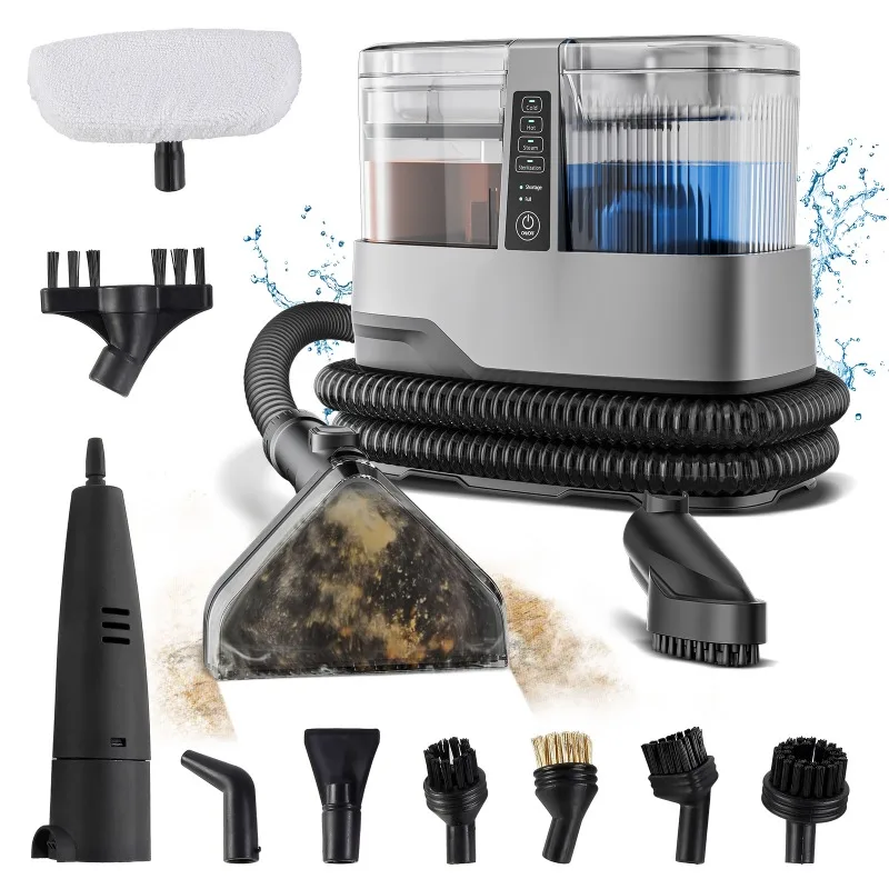 

Cleaning machine Household spray suction high temperature hot water large suction sofa carpet cleaning machine