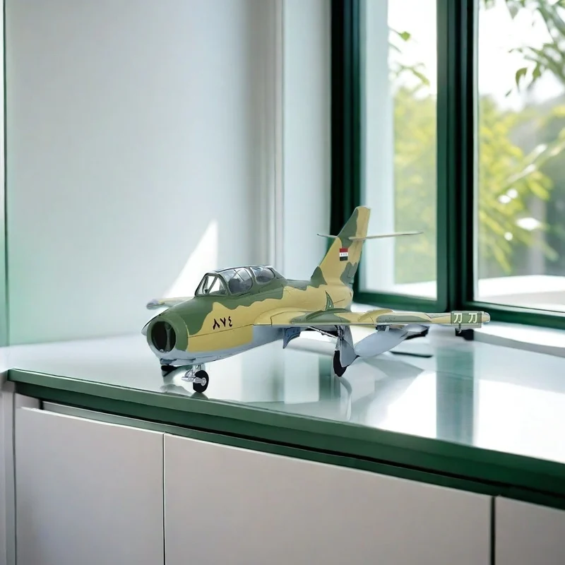 2024 New 1:72 Scale MIG-15 Fighter Plastic Finished Aircraft Simulation Model Toy Static Decoration Souvenir Gifts for Adult Boy