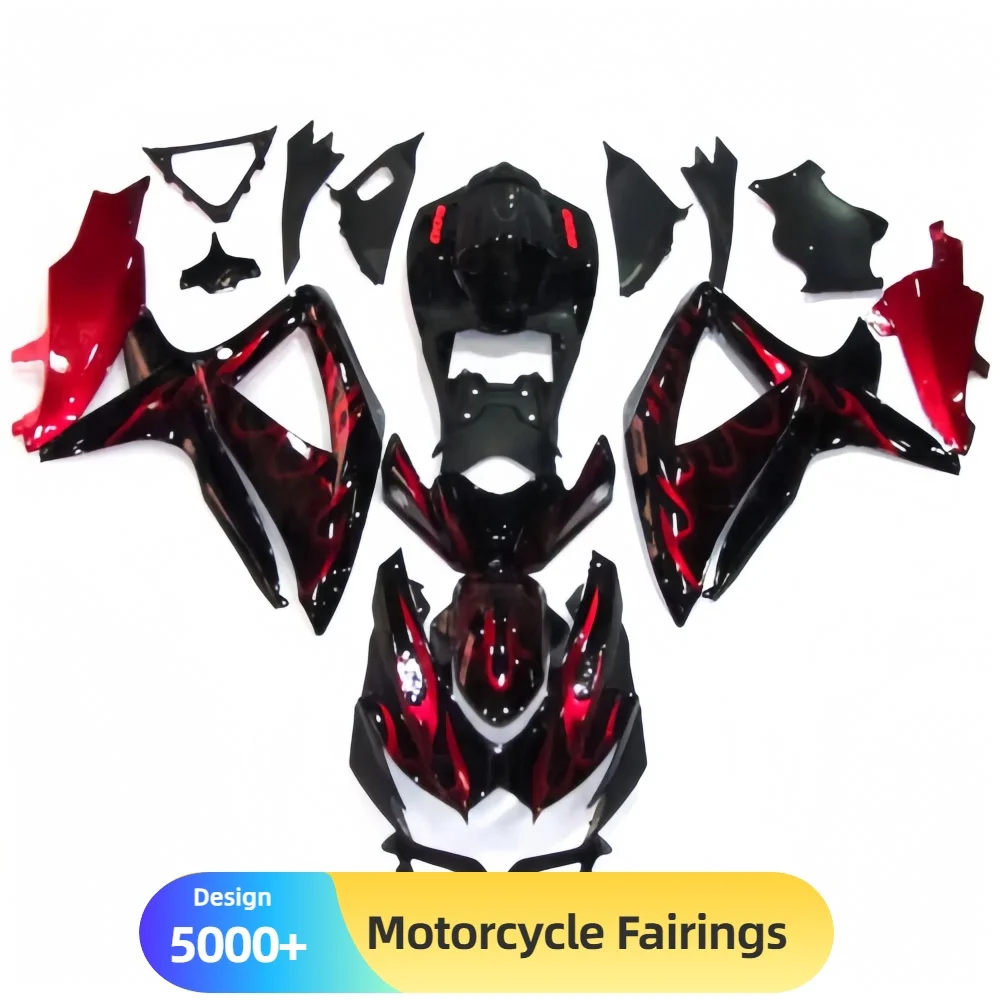

For SUZUKI GSXR600 K8 2008-2010 Custom Paint Fairing Prime ABS Plastic Surface Motorcycle Bodywork Kit