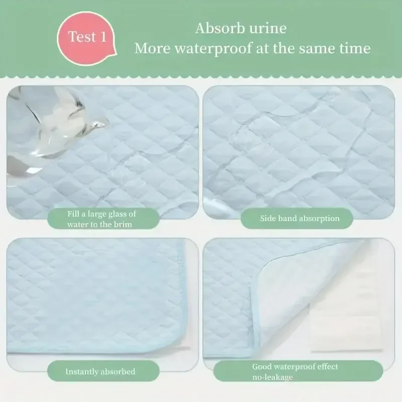 1pc Washable Leak Proof Care Pad, Used As An Incontinence Pad, Reusable Urine Care Pad, Suitable For Adults And The Elderly