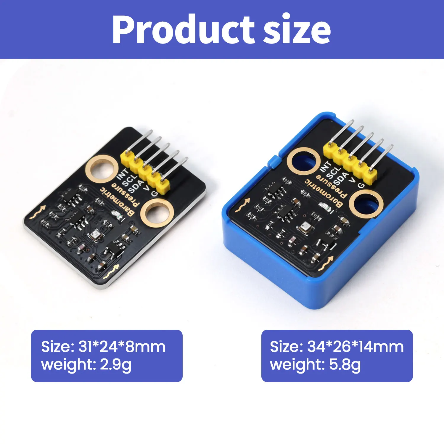 Picture 5: Keyestudio Barometric Pressure Sensor Electronic BMP388 For Arduino Compatible With Lego Building Blocks DIY Projects Sensor