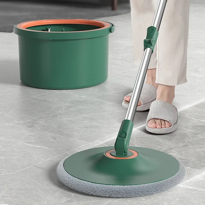 

360 Spin Mop Bucket Lazy Automatic Squeeze Floor Mop Separation Sewage Clean Water Microfiber Lazy No Hand-Washing Cleaning Tool