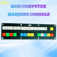 Mini PC Mahjong Controller – Portable USB Type-C Arcade Control Console with Omron Switches, Come with Classic Mahjong Game