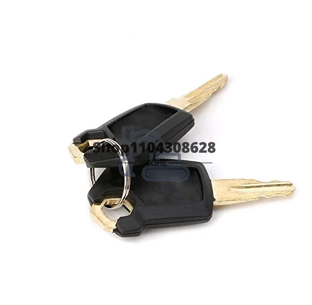 

2 шт. 5P8500 ключи подходят для Caterpillar 5P8500 тяжелое оборудование погрузчик зажигания бульдозер металл и пластик черный и золотой