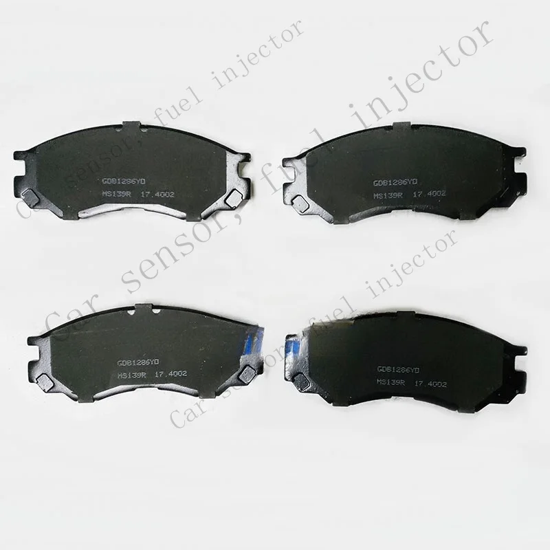 Q+ New  Front Axle GDB1286YO Brake Pad Disc Kit For LEMFÖRDER MITSUBISHI