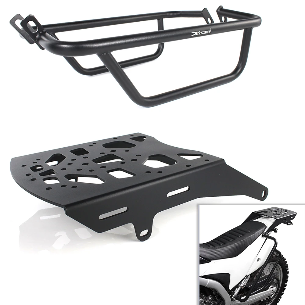 

Motorcycle Rear Luggage Rack Top Case Bracket Holder Side Crash Bars Engine Guard Protector CRF 250L CRF250L 2013-2019 For Honda
