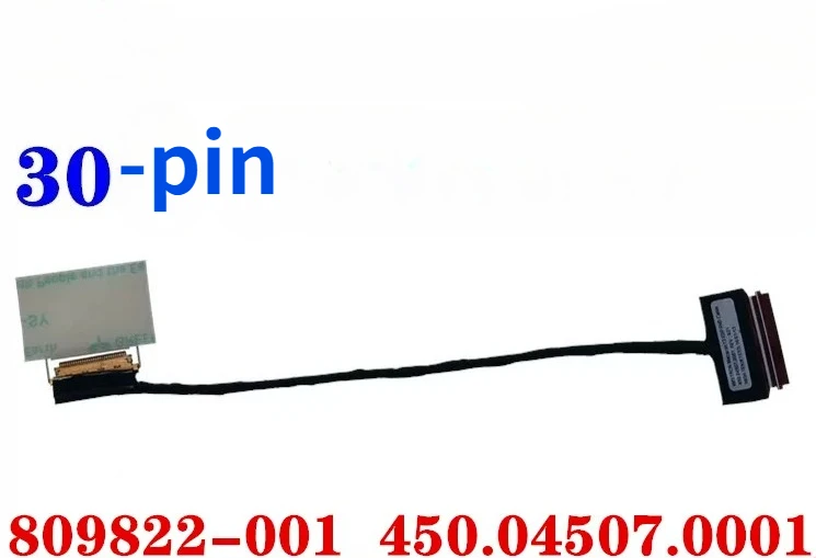 Новый кабель экрана для HP Pavilion X360 13-S 13-S036CA 13-S128NR FHD EDP High Score, кабель ЖК-экрана 450.04507.0001 809822-001
