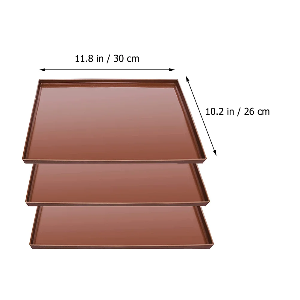 Imagem -06 - Silicone Baking Mat para Jerky Bandeja Secadora Mats Dehydrator Fruit Baking Liner Vegetable Food Roaster Pan Bakeware Baking Tools Pcs