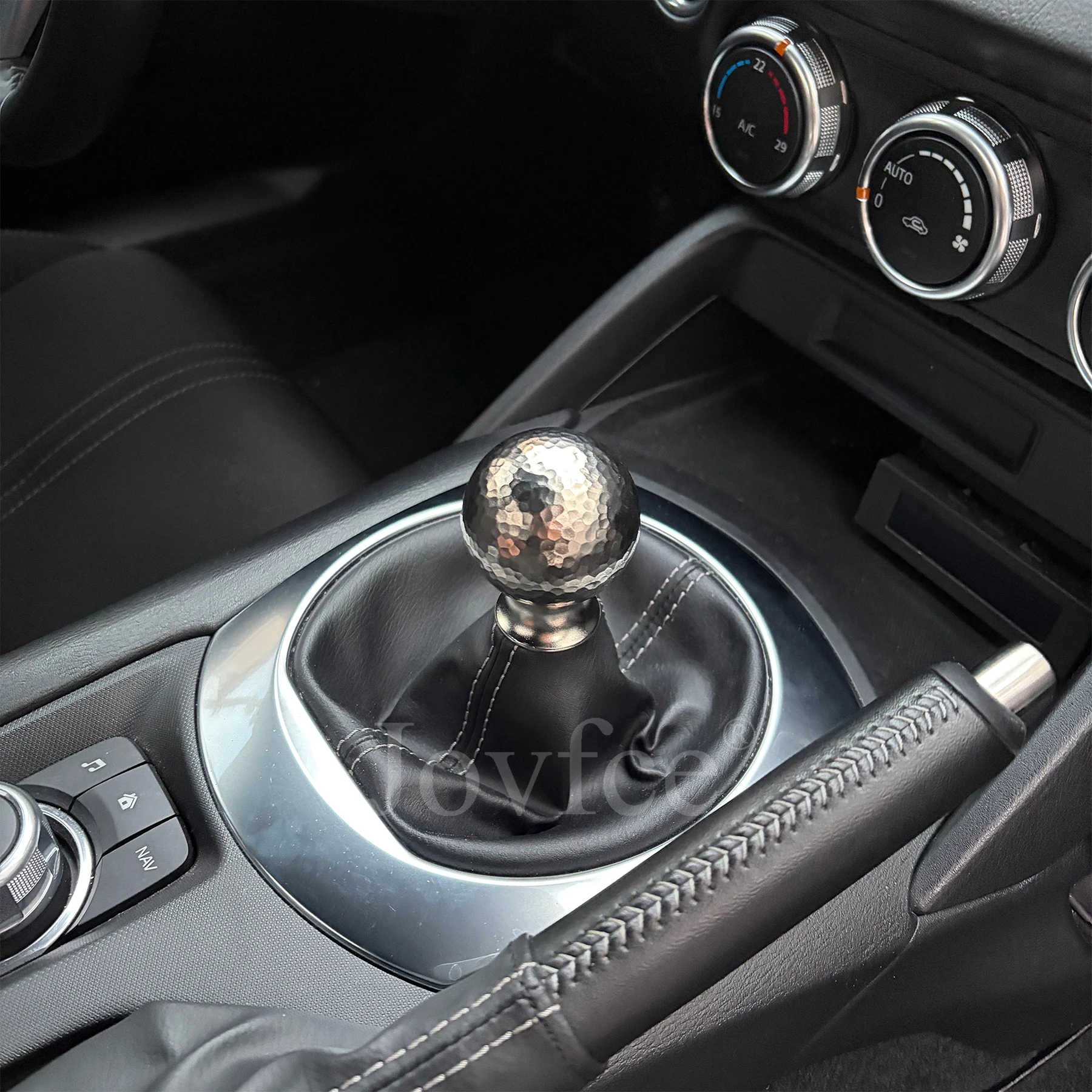 Weighted Shift Knob for Mazda MX-5 Miata NA NB NC ND & Fiat 124 Spider, Manual Gear Shifter Handle Upgrade