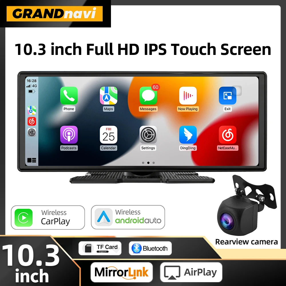 universal-portable-103inch-wireless-carplay-screen-android-auto-with-touchscreen-1080p-rear-camera-car-stereo-system