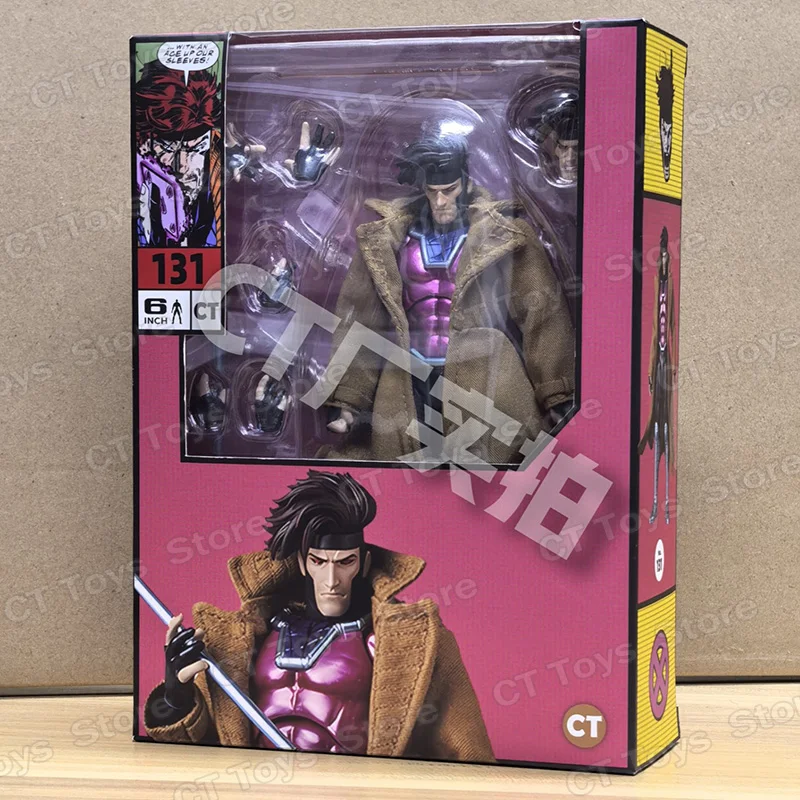 

【Factory Outlet】В наличии Ct Toys Фигурка Gambit Mafex 131 X-Men Wolverine Shf Аниме Фигурка Статуя Модель Игрушки Подарок