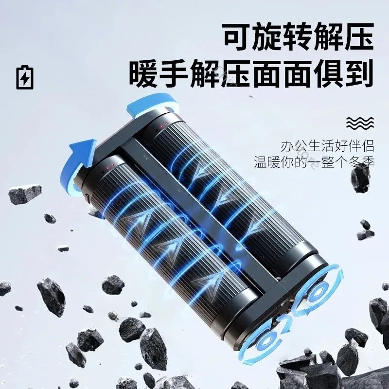 

Новинка 2025 года, магнитная грелка для рук, зарядка через USB, нагрев «два в одном», удобная разделенная грелка для рук