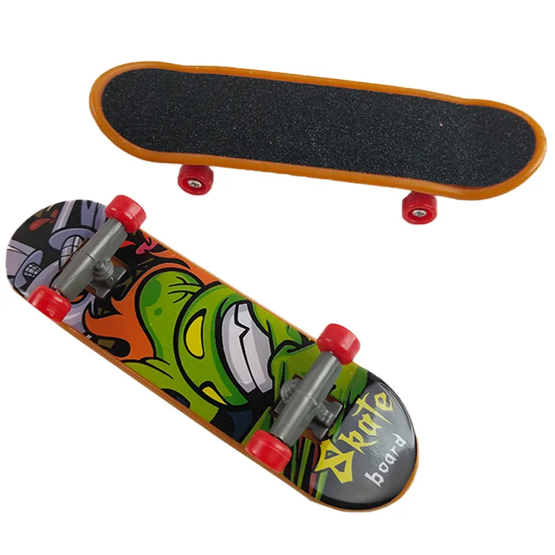 3-teiliges Mini-Profi-Skateboard, Tech-Truck, coole Finger-Sportarten, Kunststoff-Skateboards, kreatives Fingerspitzenspielzeug für Erwachsene und Kinder