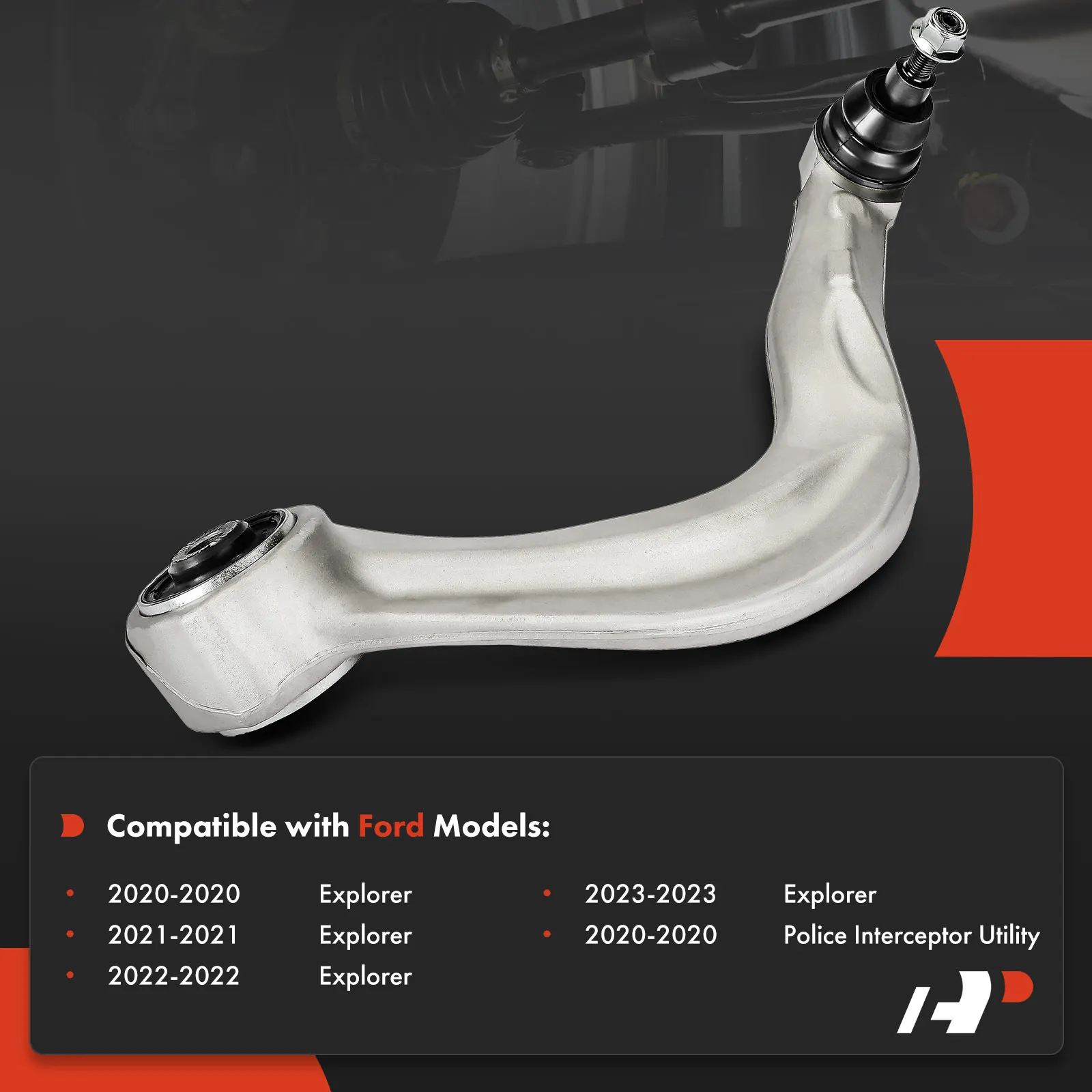 A-Premium Front Left Lower Control Arm with Ball Joint for Ford Explorer 2020-2023 Police Interceptor Utility 2020