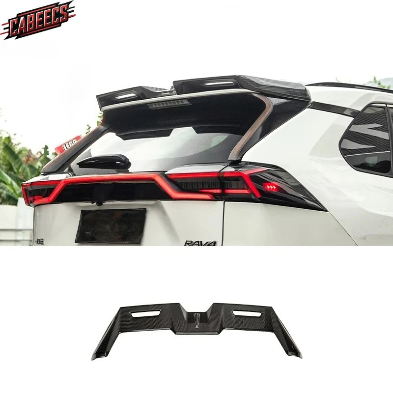 Spoiler For Toyota RAV4 RAV 4 2020-2025 2026 MC Style Sport Styling Rear Tail Wing Car Roof Fixed Wings Cover Car Accessories