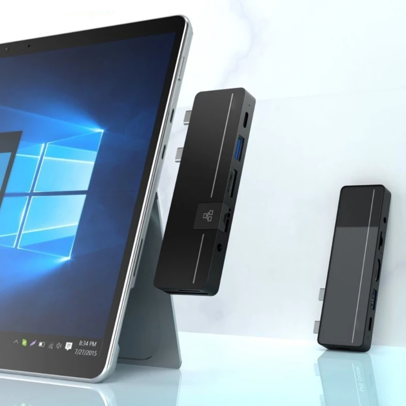 محطة إرساء USB C لـ Pro9/8/× 4K DESOLY DATELOY 5GBPS